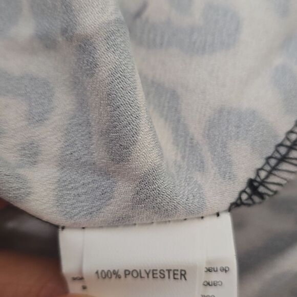 Something Pretty Pleated Animal Print Skirt M - Picture 8 of 8